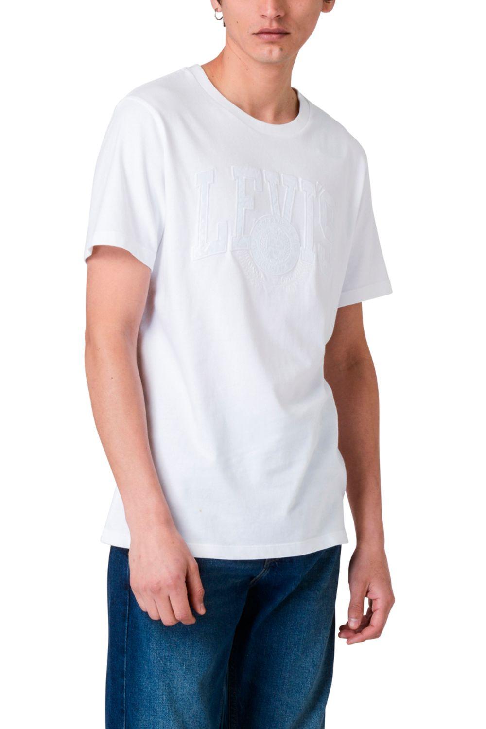 Polera Hombre Graphic Crewneck Tee Blanco Levis 22491-1665-3
