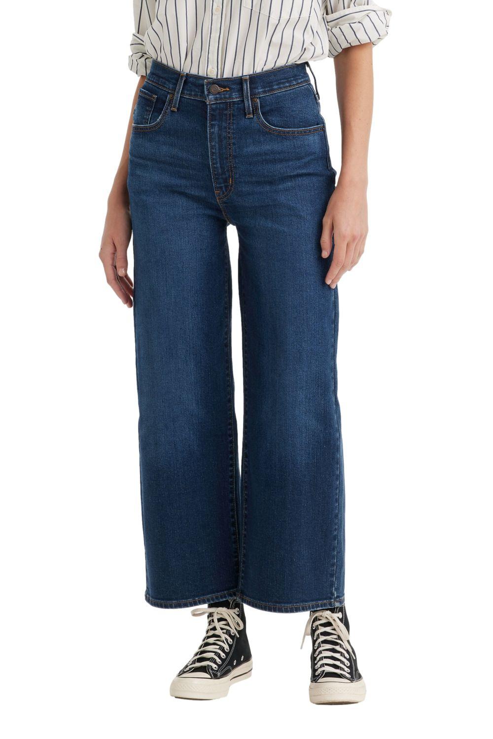 Jeans Mujer High Rise Wide Leg Azul Levis 72970-0017-0