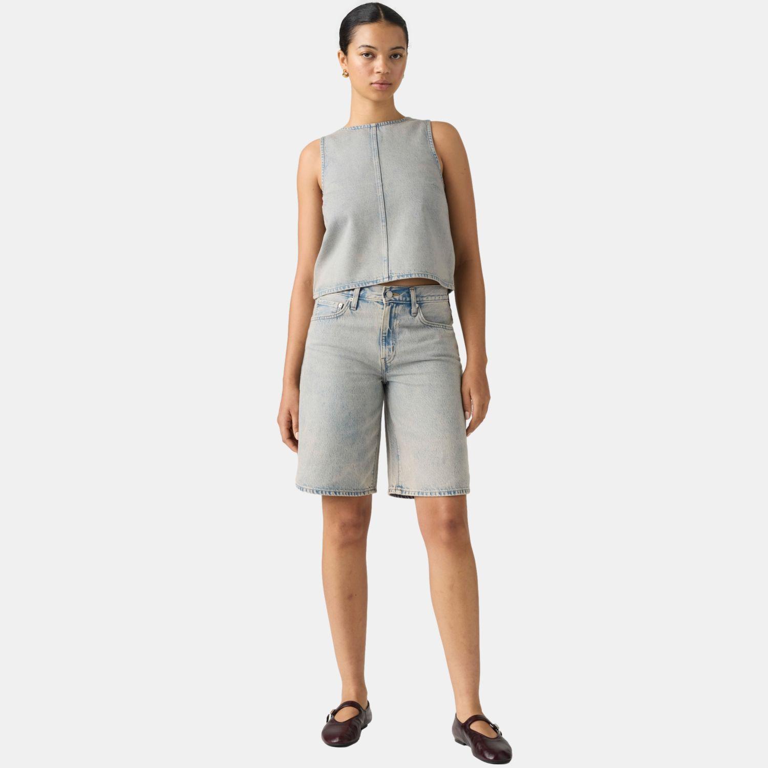 Blusa Mujer Denim Shell Gris Levis 0082R-0001-3