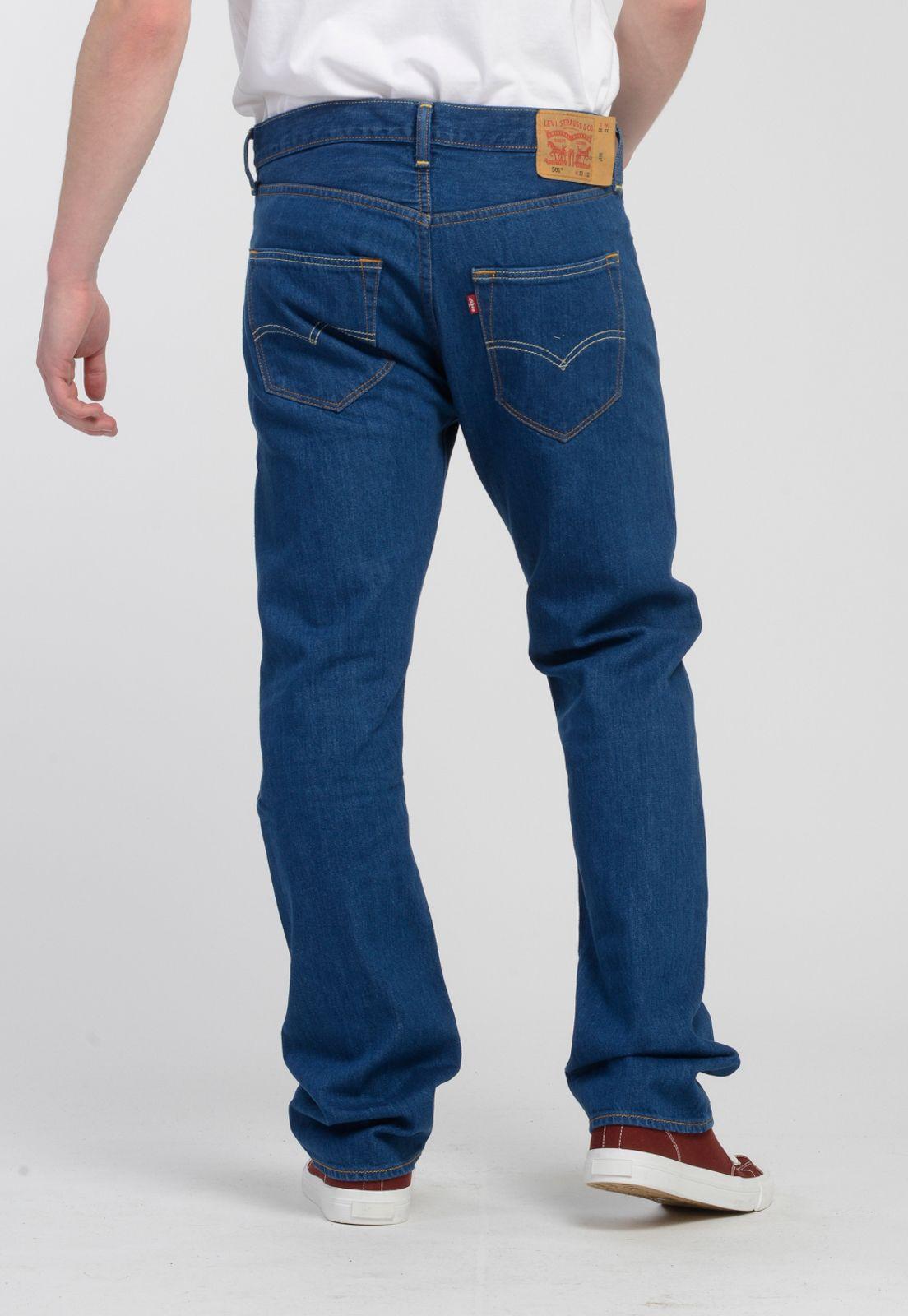 Jeans Hombre 501 Original Fit Azul Levis 00501-0009-1