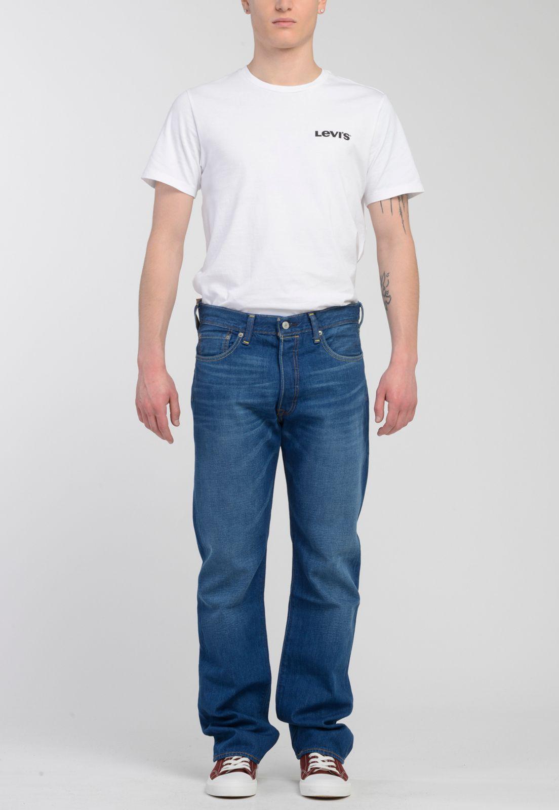 Jeans Hombre 501 Original Fit Azul Levis 00501-0009-3