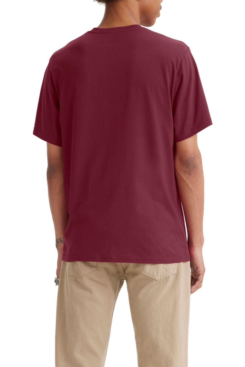 Polera Hombre Relaxed Fit Burdeo Levis 16143-0821-1