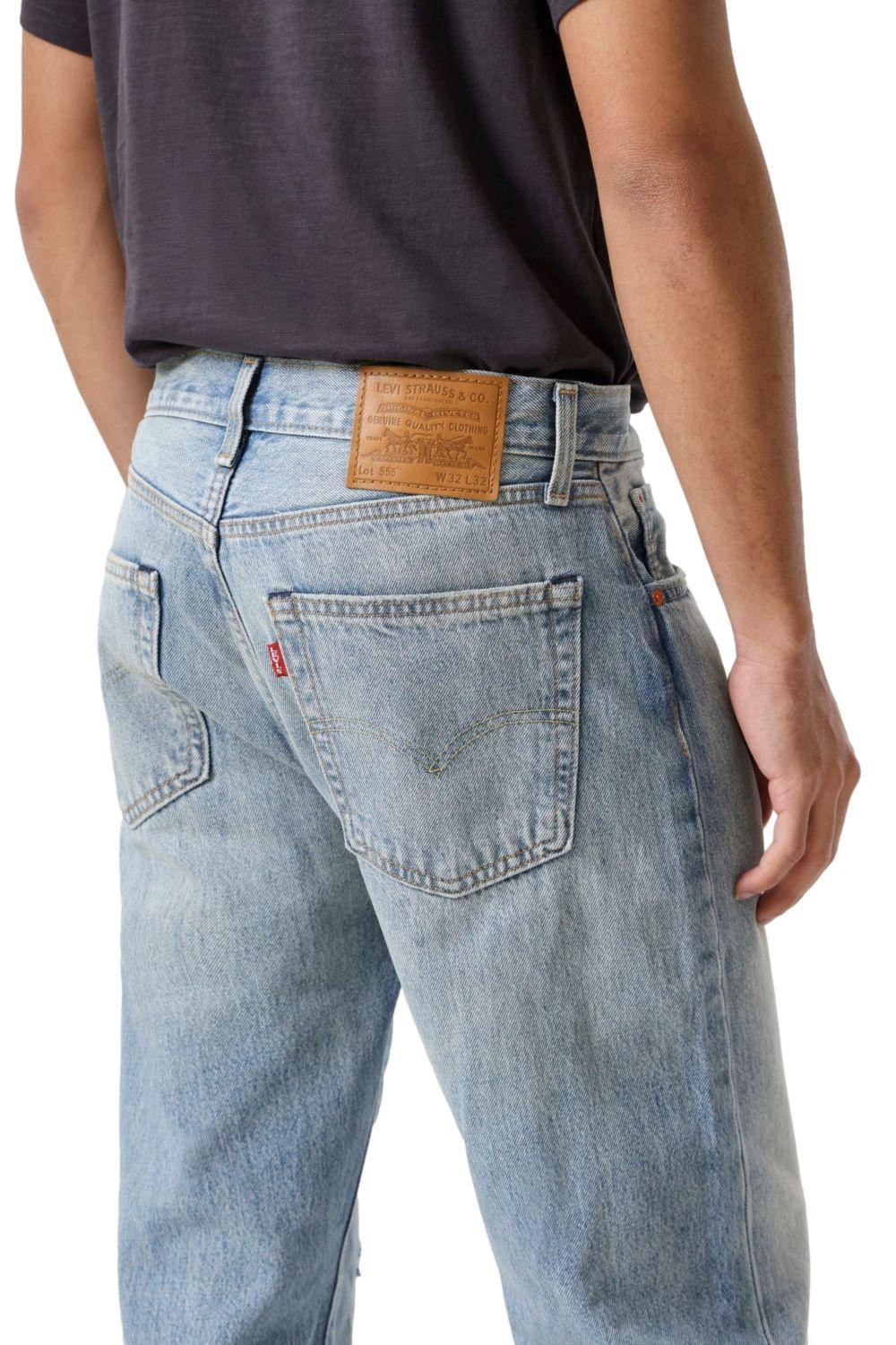 Jeans Hombre 555 Relaxed Straight Celeste Levis 000LO-0054-4