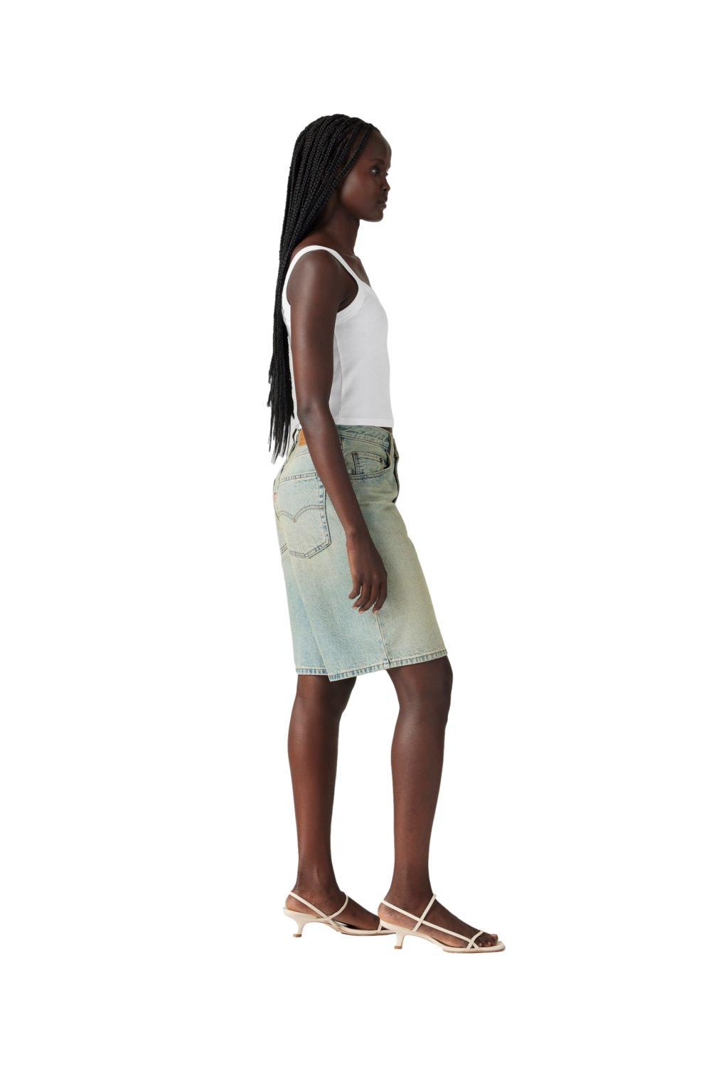 Shorts Mujer Baggy Dad Jort Celeste Levis 000MJ-0002-1