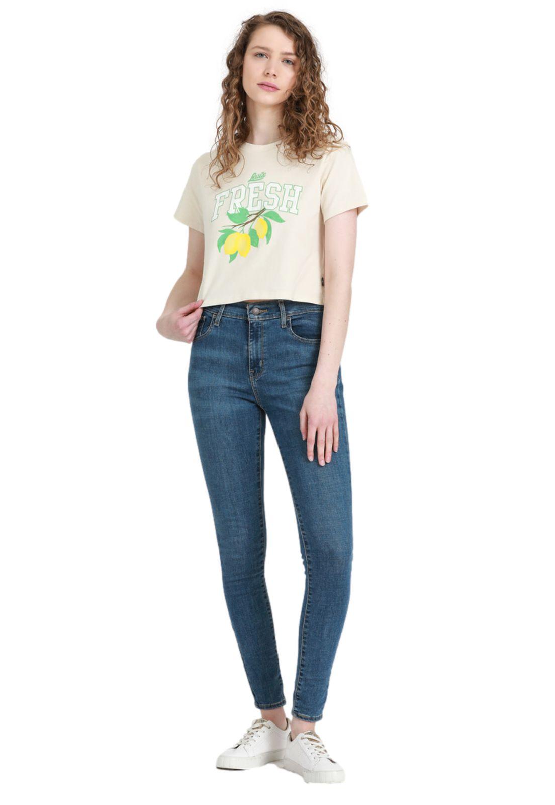 Jeans Mujer 720 HighRise Skinny Fit Azul Levis 52797-0325-0