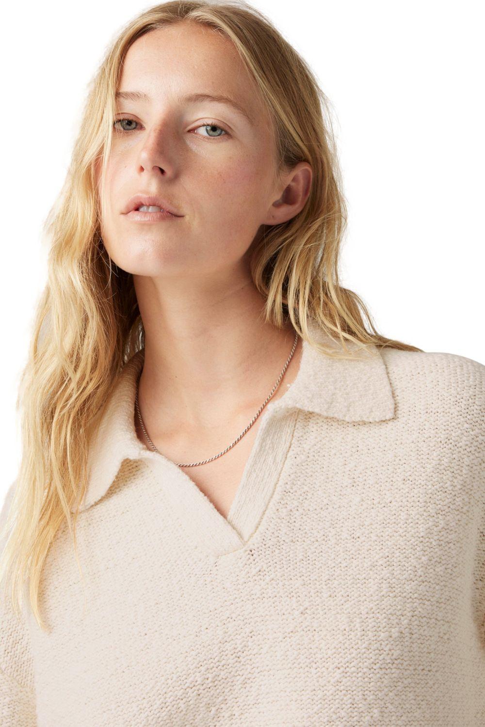 Sweater Mujer Satellite Polo Sweater Beige Levis 0012N-0000-3