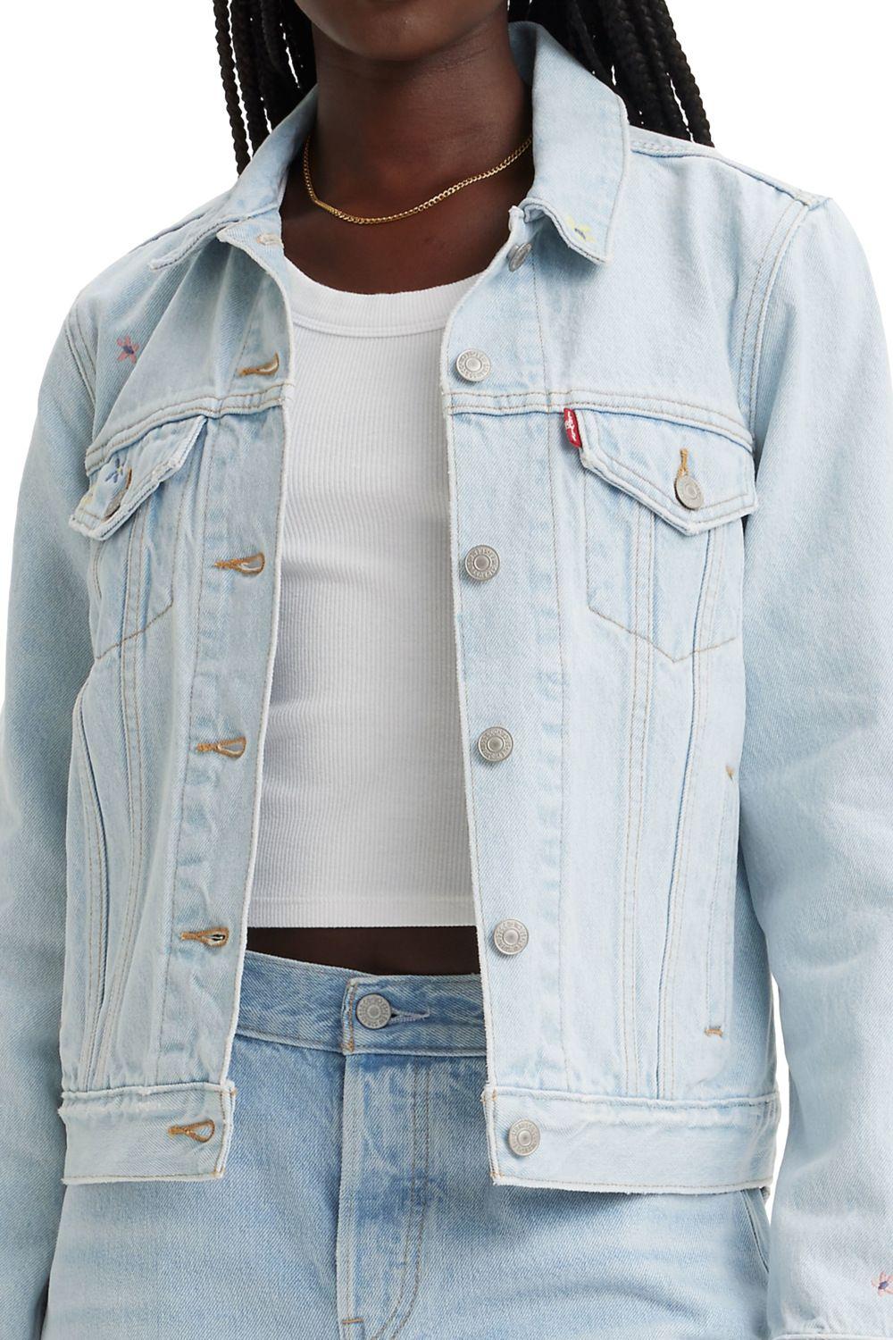 Chaqueta Mujer Slim Original Trucker Azul Levis 29945-0169-0