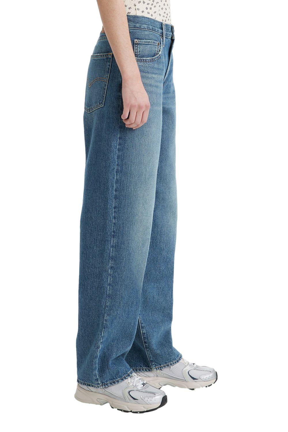 Jeans Mujer Baggy Dad Azul Levis A3494-0028-1