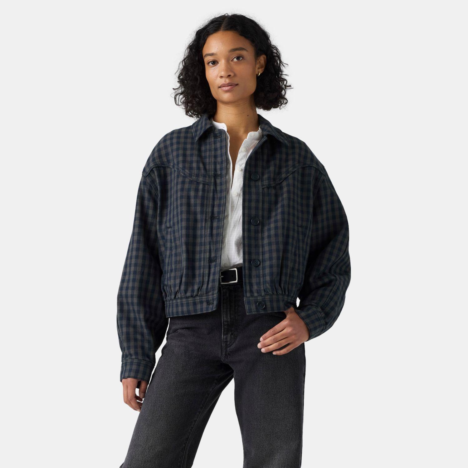 Chaqueta Mujer Dani Western Harrington Azul Levis 006RM-0002-0