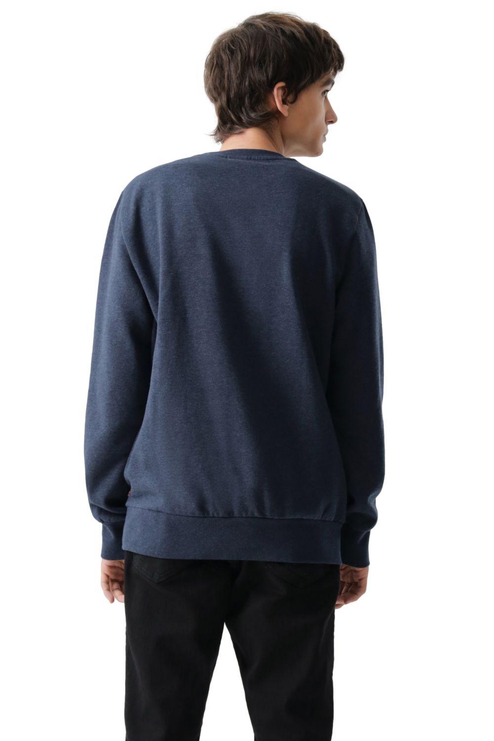 Polerón Hombre Standard Graphic Crew Azul Levis 38423-0157-2