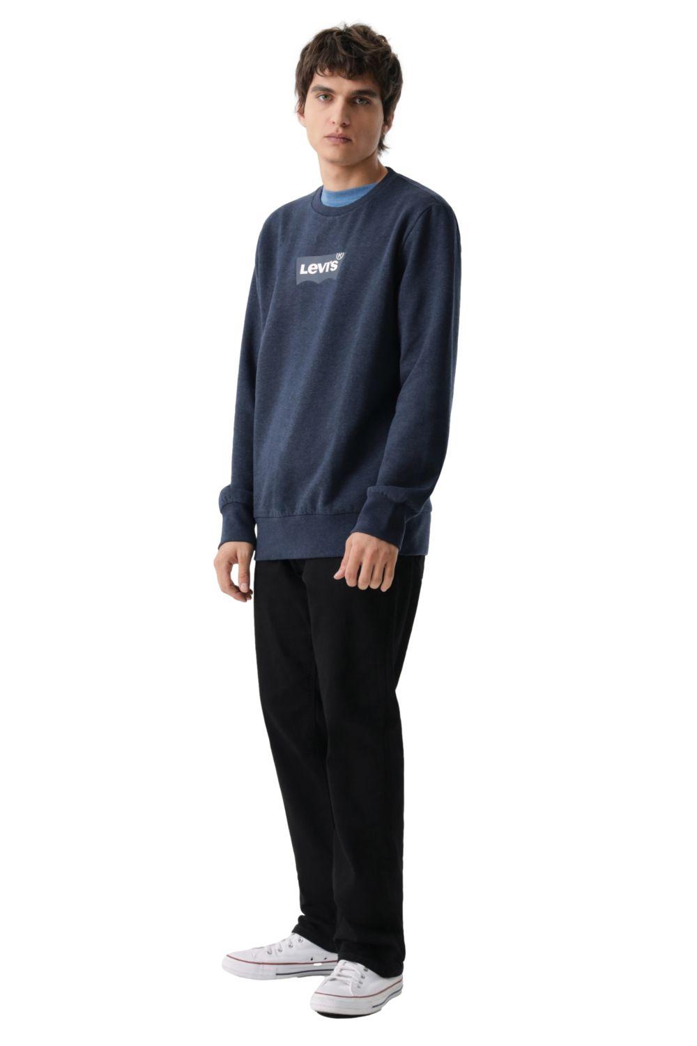 Polerón Hombre Standard Graphic Crew Azul Levis 38423-0157-3