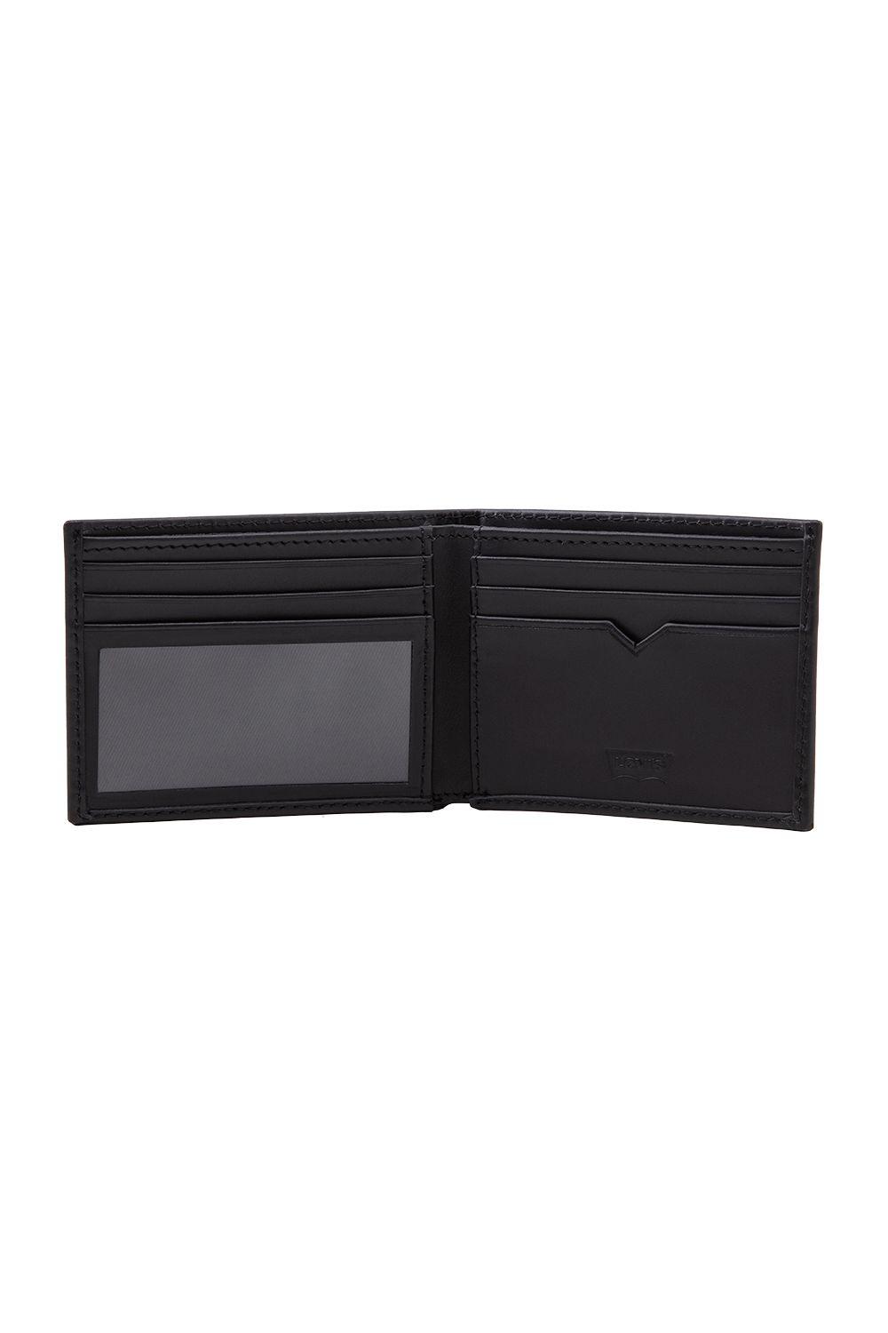 Billetera Hombre Batwing Bifold Id Negro Levis D5489-0002-2