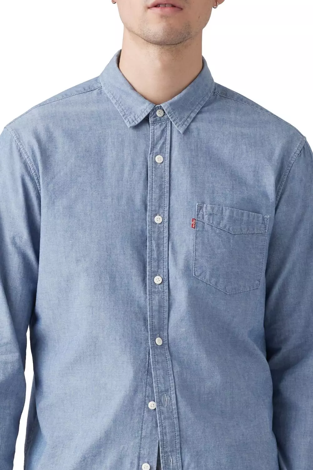 Camisa Hombre Classic Standard Celeste Levis 85748-0289-2