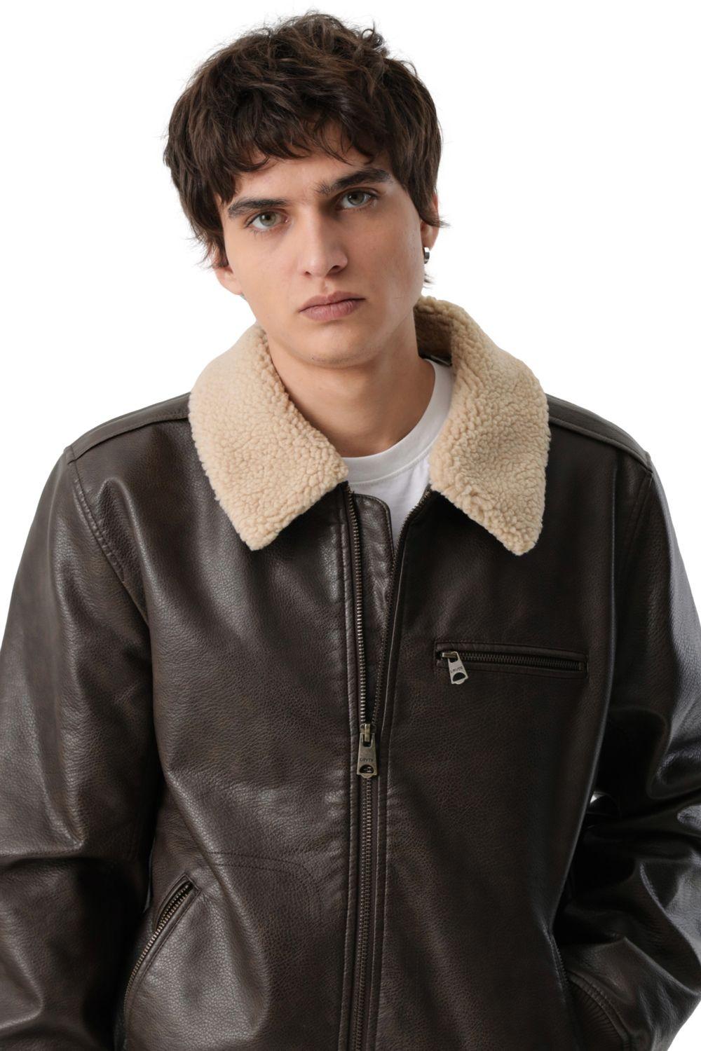 Chaqueta Hombre Aviator Café Levis 59491-0567-4