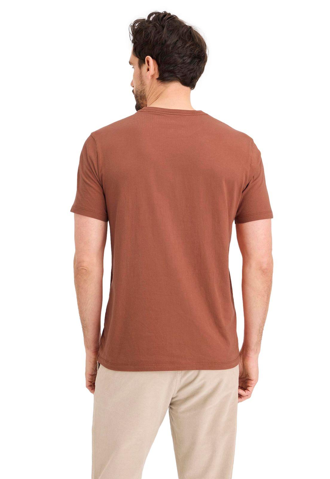 Polera Hombre Crewneck Tee Slim Fit Rojo A3143-0045-2