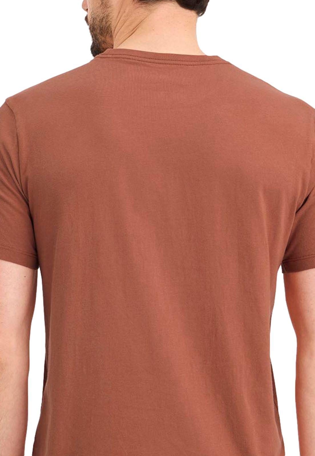 Polera Hombre Crewneck Tee Slim Fit Rojo A3143-0045-3