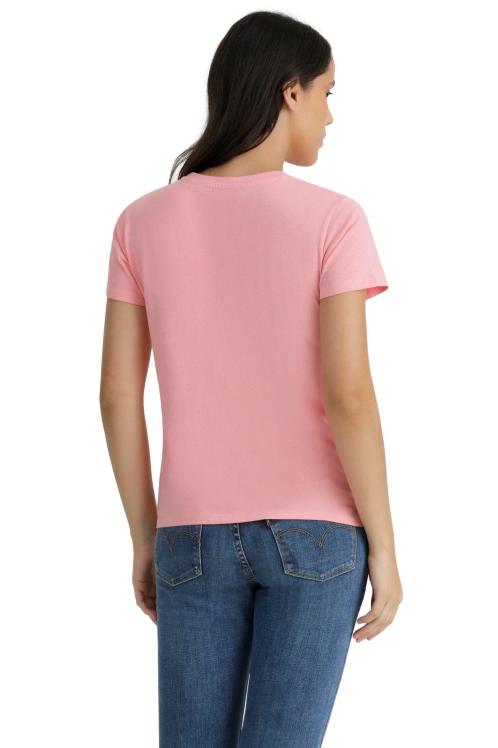 Polera Mujer Regular Fit Rosado Levis 17369-2956-2