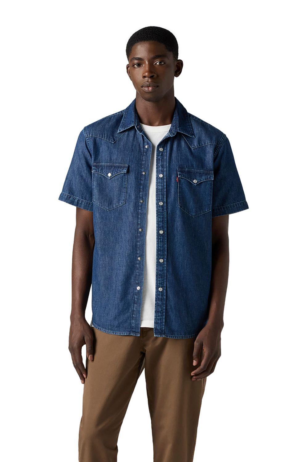 Camisa Hombre Classic Western Azul Levis 86626-0012-0