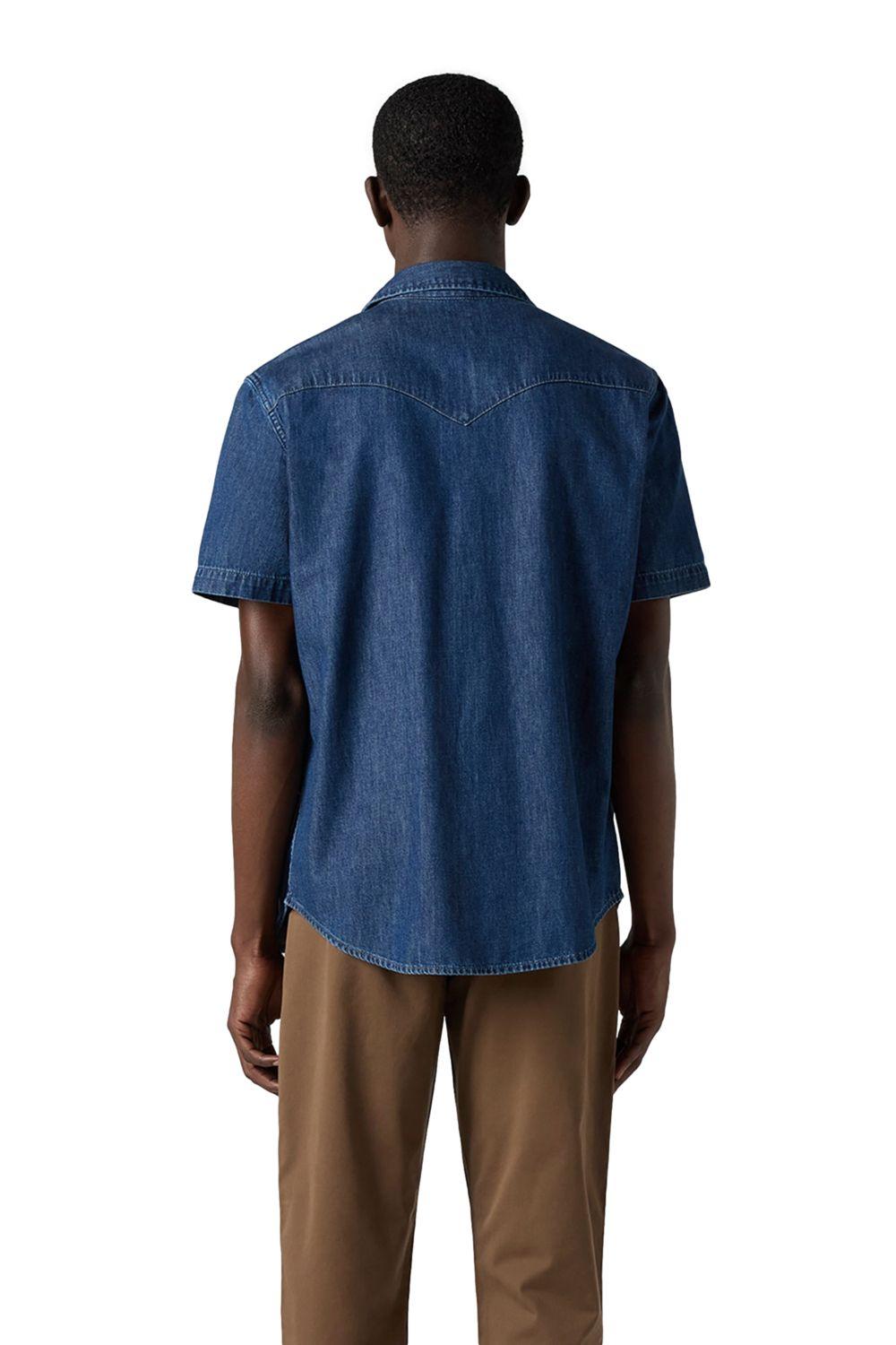 Camisa Hombre Classic Western Azul Levis 86626-0012-1
