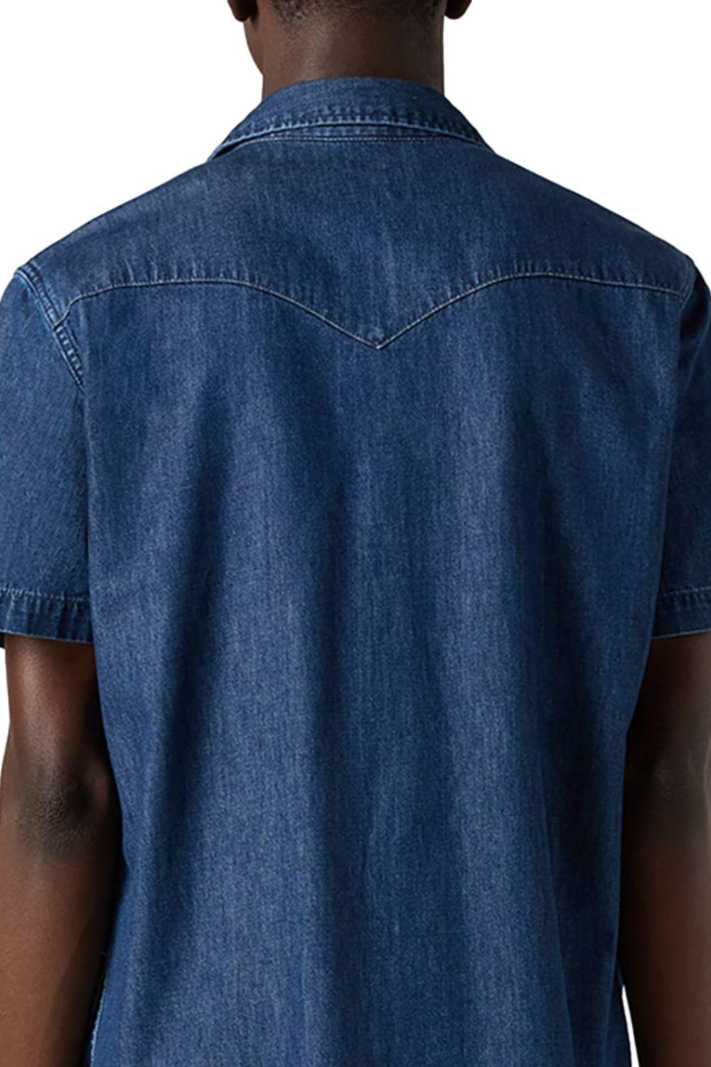 Camisa Hombre Classic Western Azul Levis 86626-0012-3