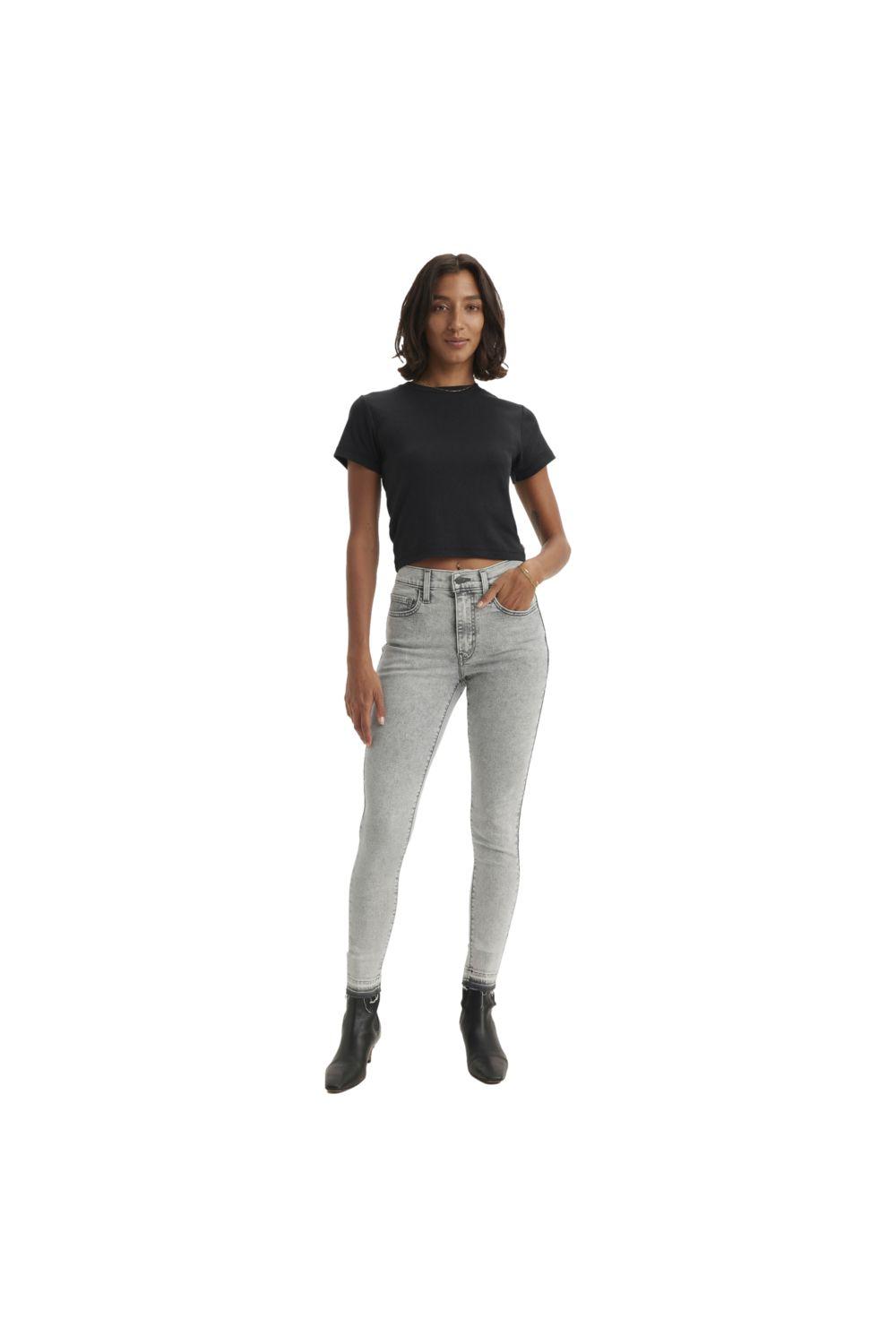 Jeans Mujer 720 High Rise Super Skinny Gris Levis 52797-0391-3