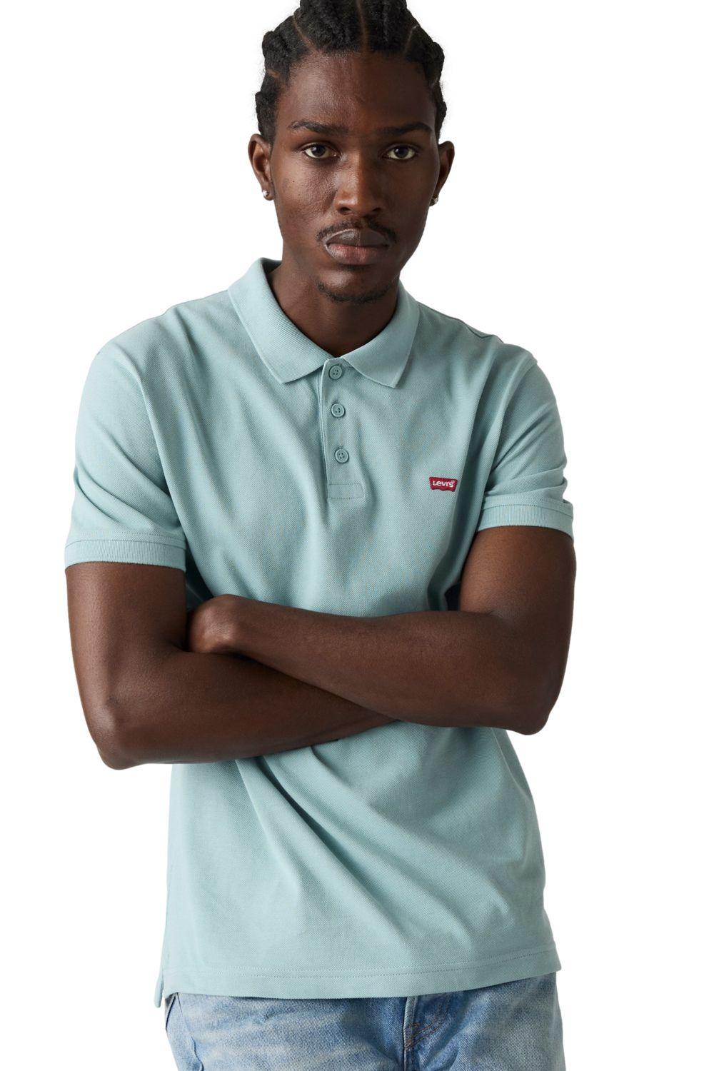 Polera Hombre Hm Polo Azul Levis 35883-0283-2