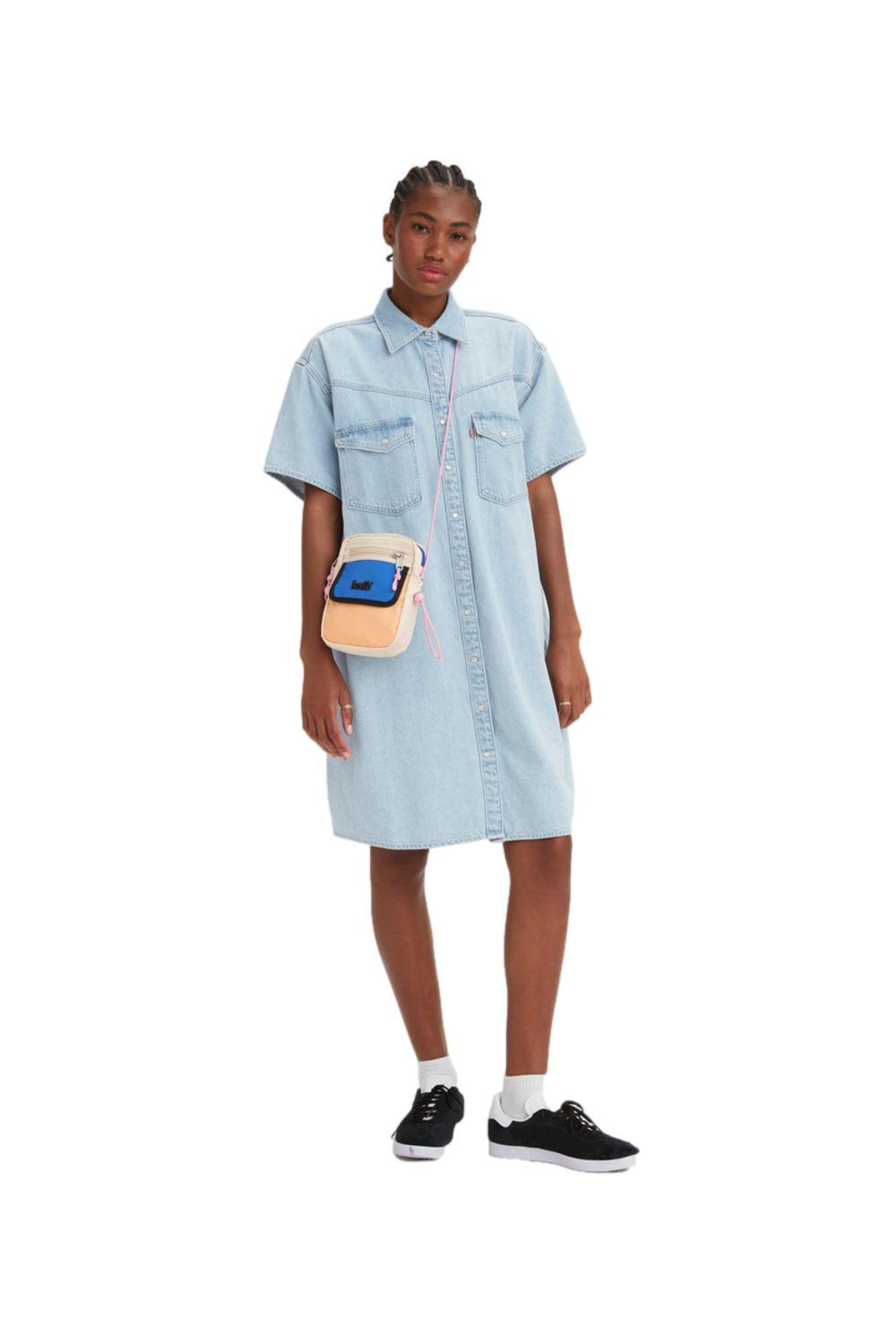 Vestido Mujer Elowen Western Celeste Levis A3344-0001-0