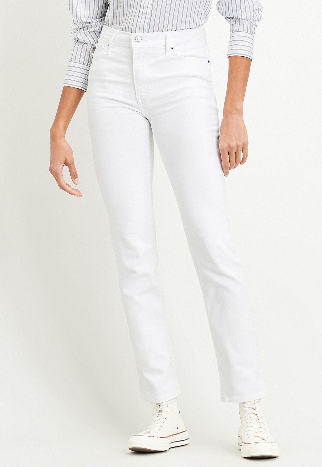 Jeans Mujer 724 High Rise Straight Blanco Levis 18883-0097-0