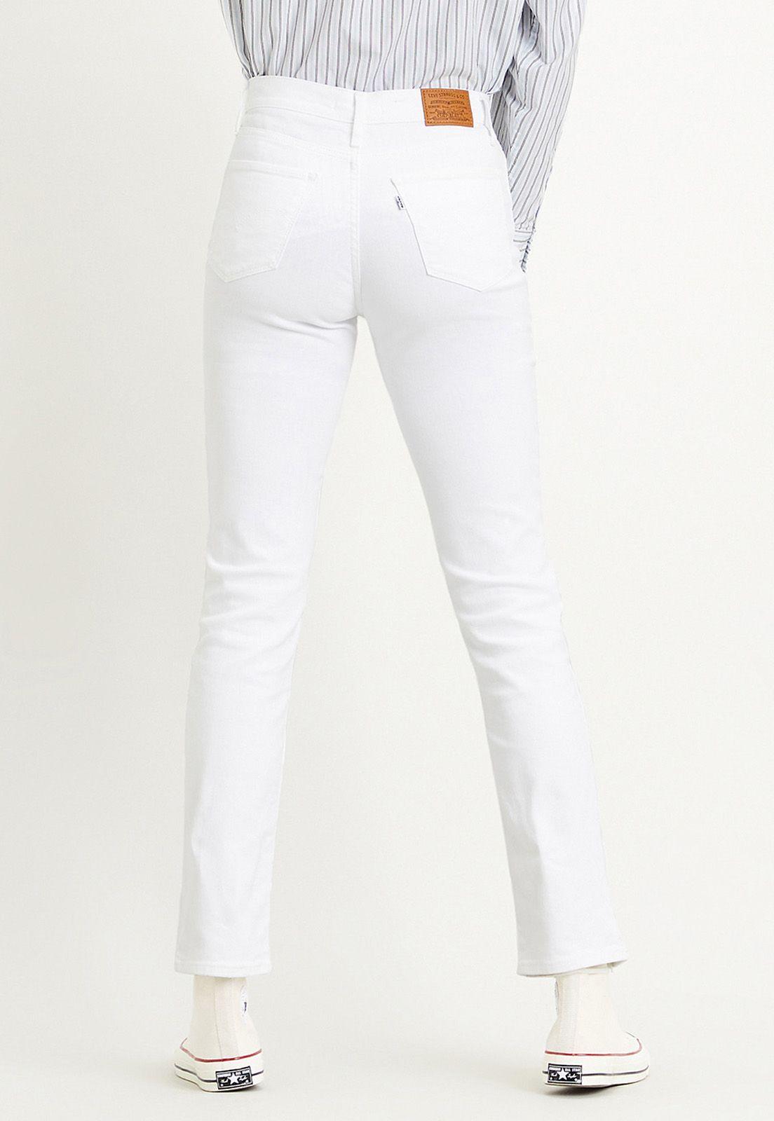 Jeans Mujer 724 High Rise Straight Blanco Levis 18883-0097-2