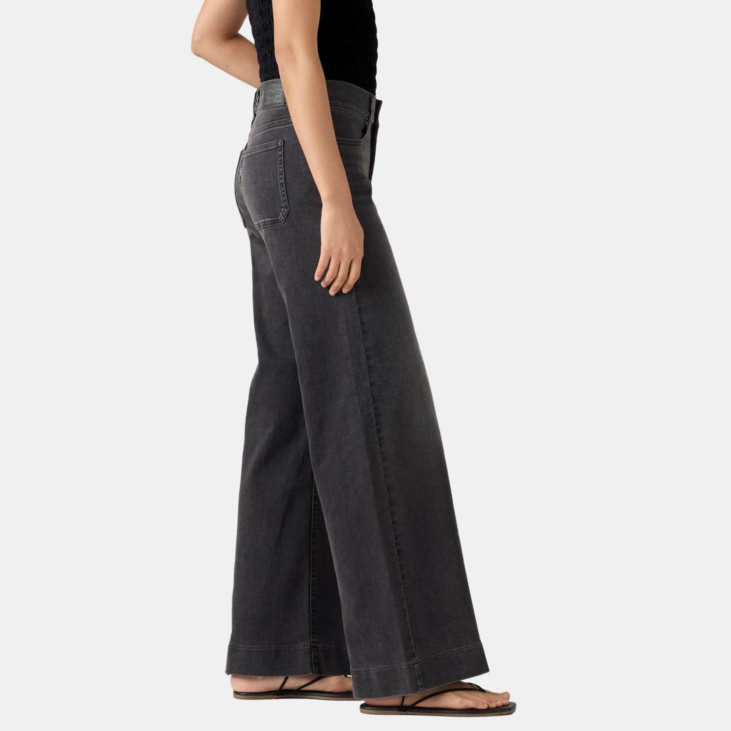Jeans Mujer 318 Tailored Wide Leg Negro Levis 0081C-0000-2