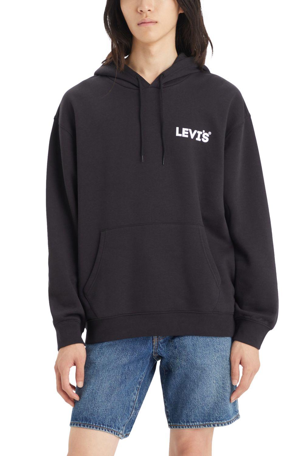 Polerón Hombre Relaxed Graphic Po Negro Levis 38479-0297-0