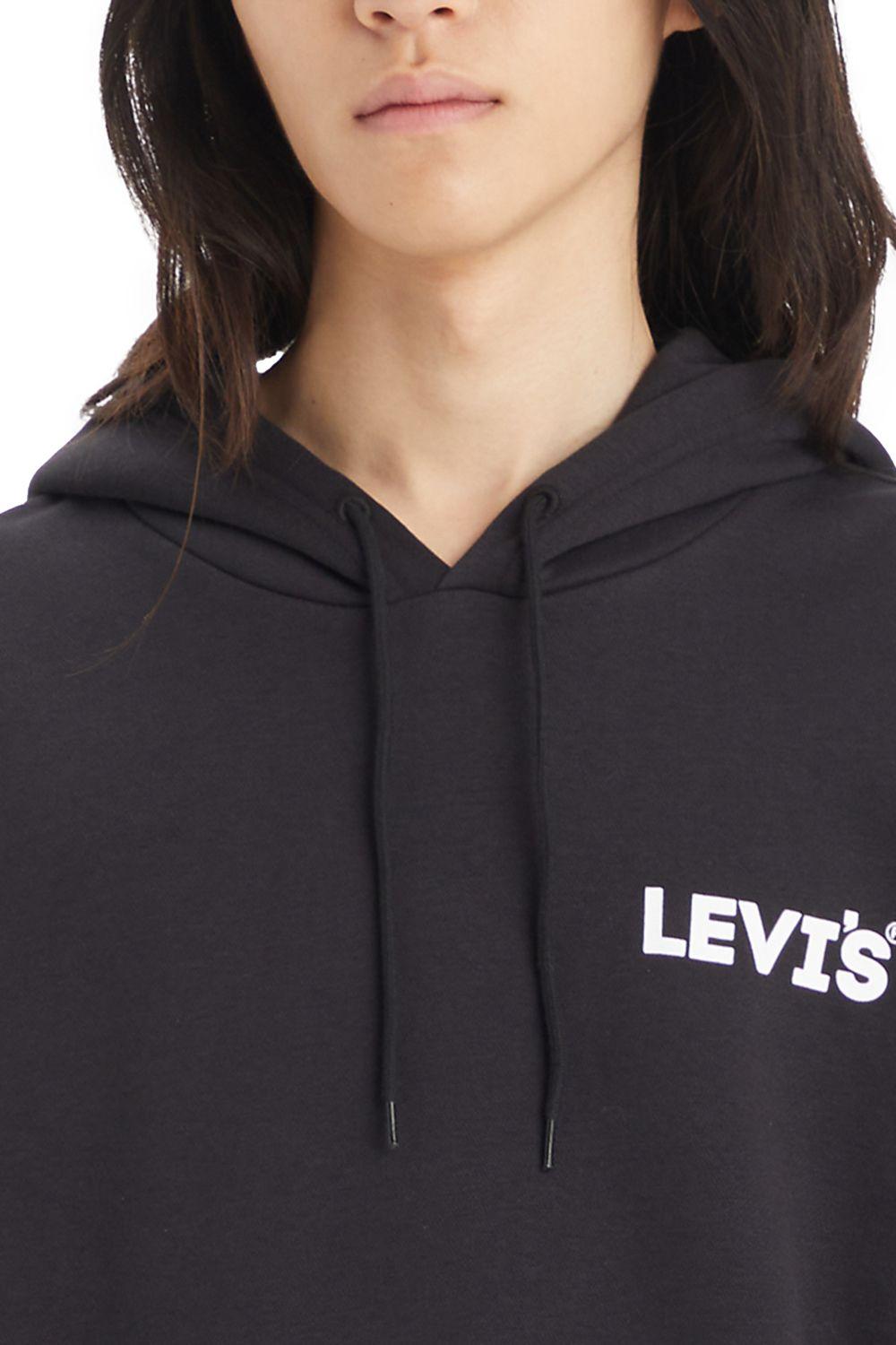 Polerón Hombre Relaxed Graphic Po Negro Levis 38479-0297-2