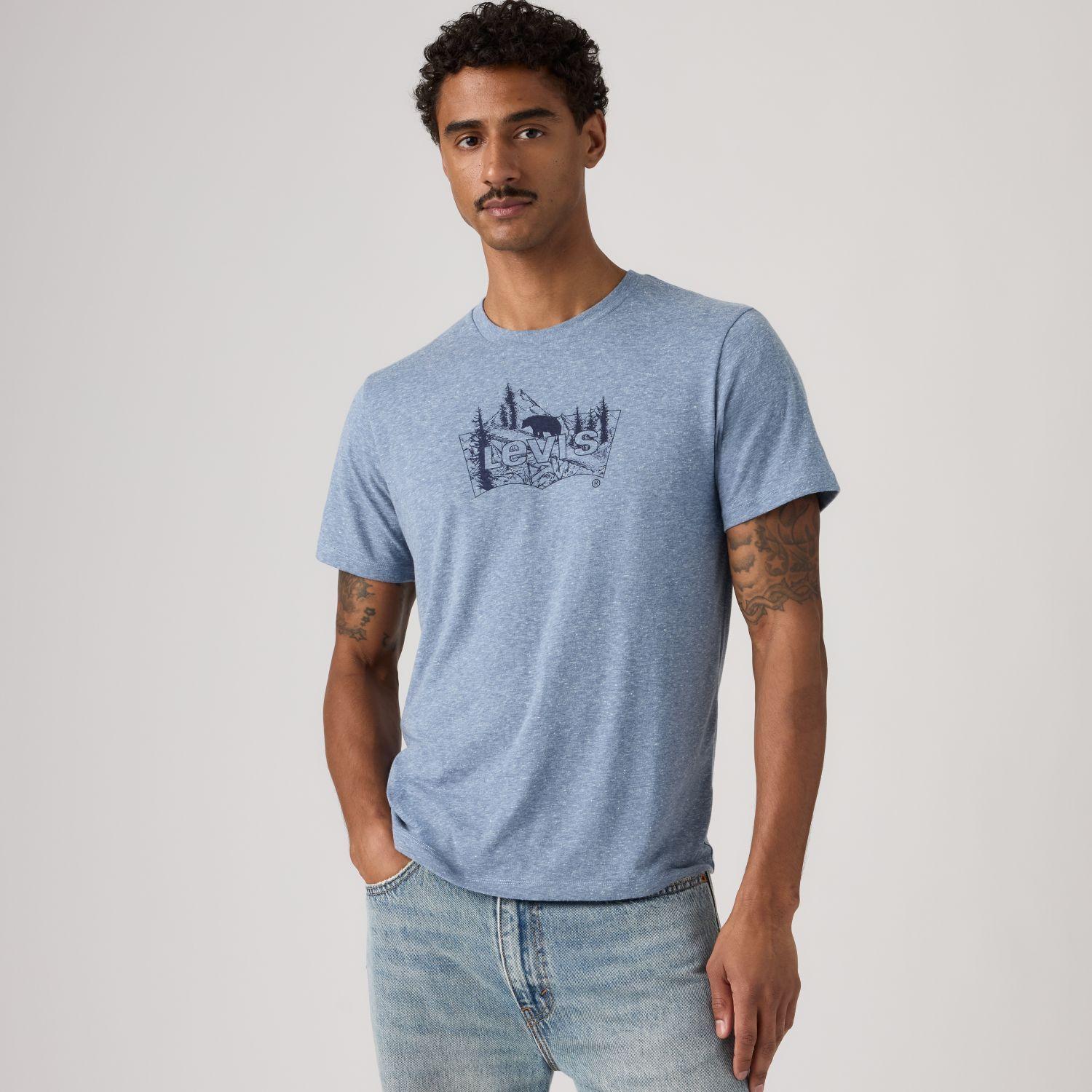 Polera Hombre Graphic Crewneck Tee Azul Levis 22491-2151-2