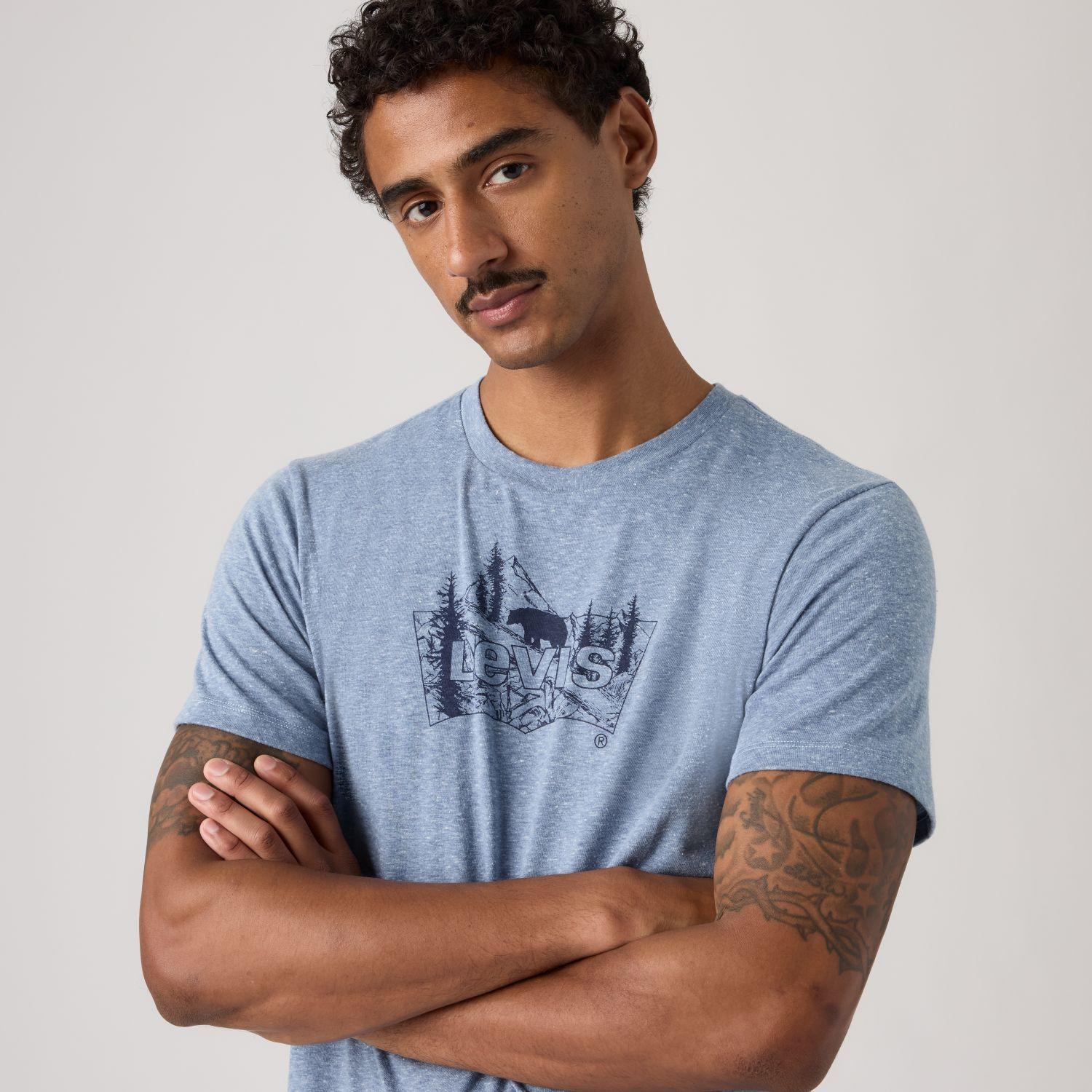 Polera Hombre Graphic Crewneck Tee Azul Levis 22491-2151-3