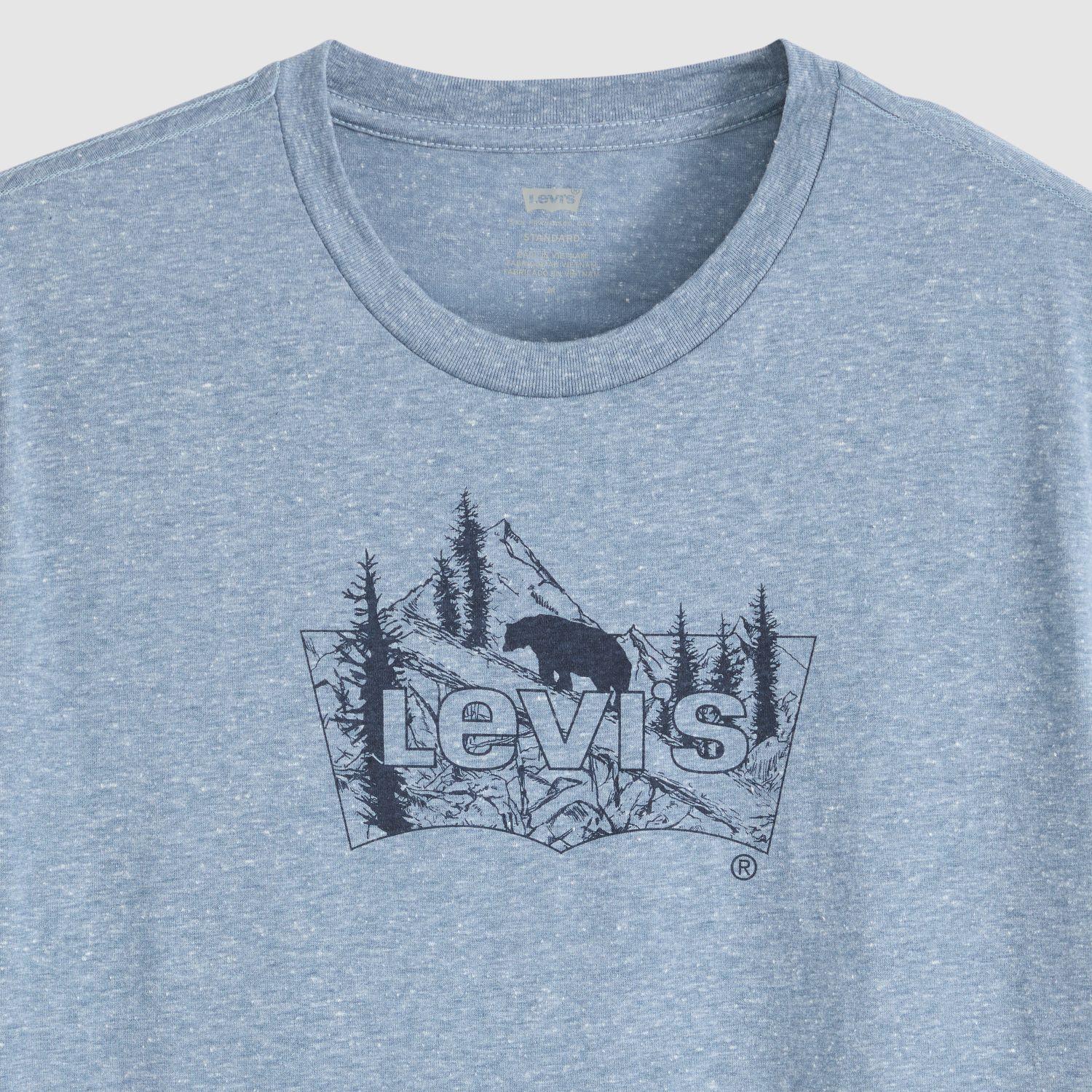Polera Hombre Graphic Crewneck Tee Azul Levis 22491-2151-4