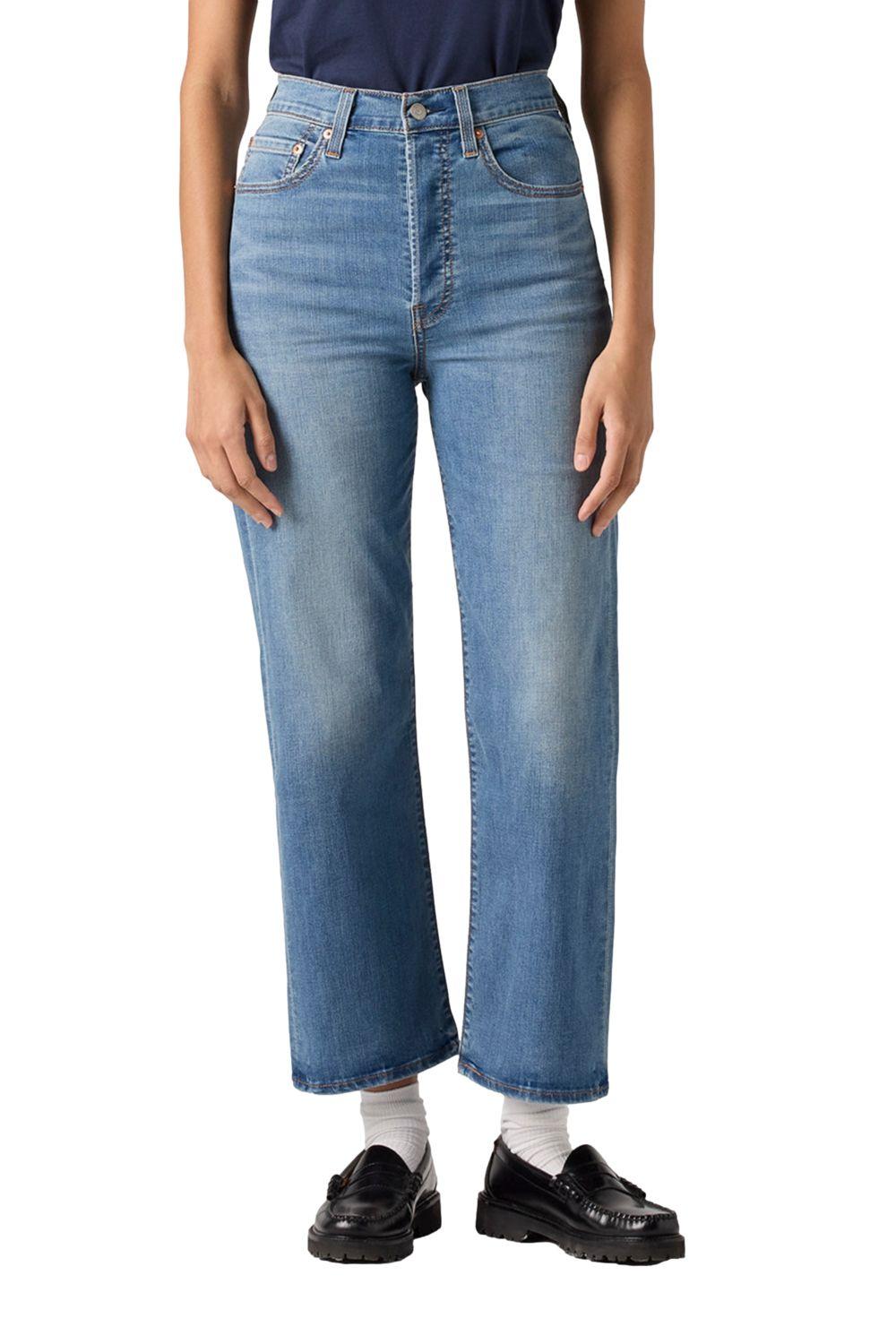 Jeans Mujer Ribcage Straight Ankle Celeste Levis 72693-0253-0