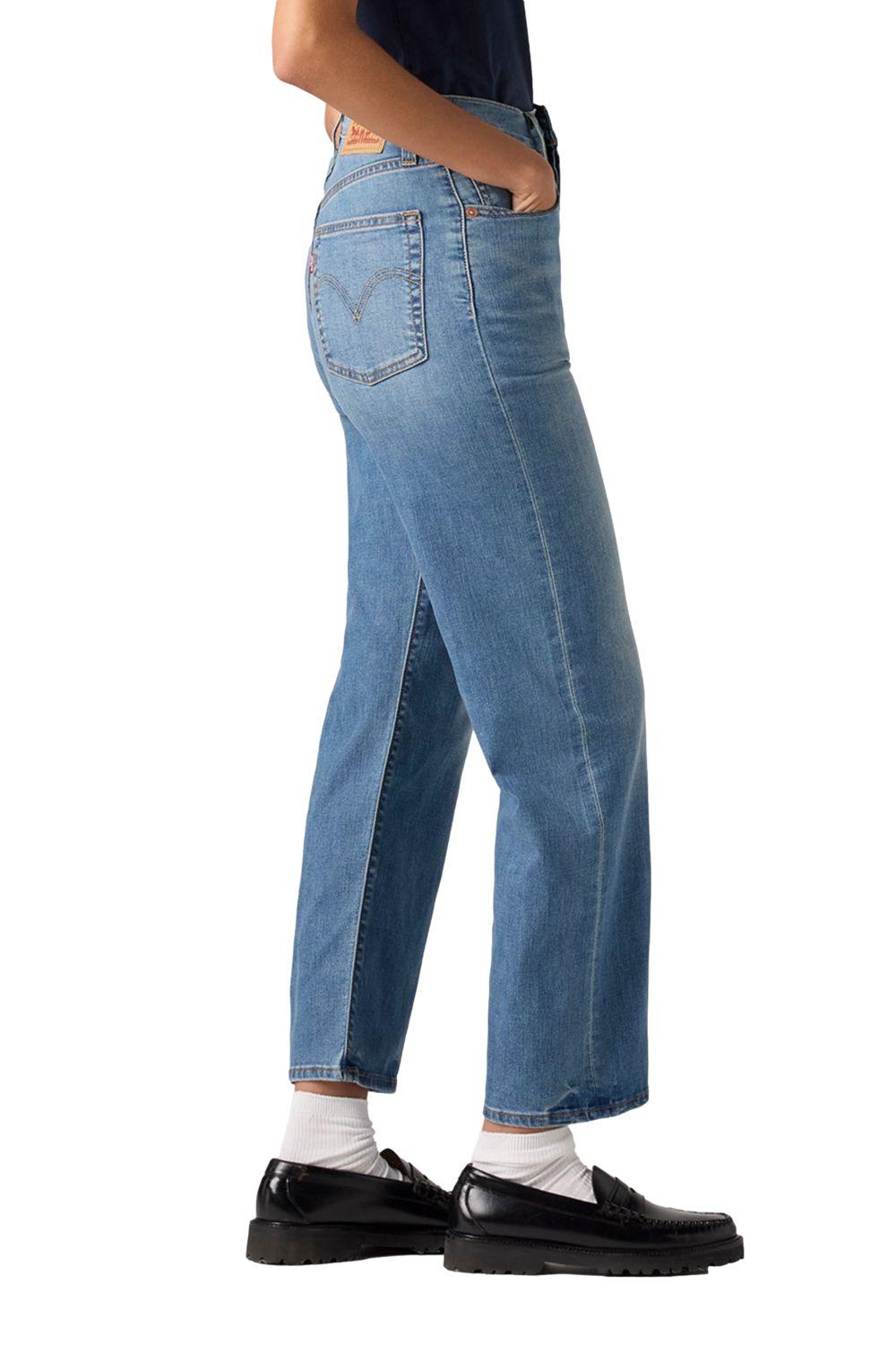 Jeans Mujer Ribcage Straight Ankle Celeste Levis 72693-0253-1