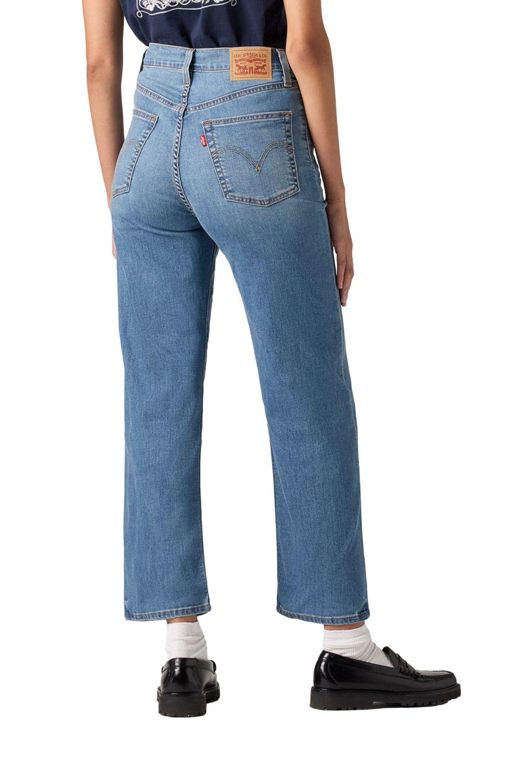 Jeans Mujer Ribcage Straight Ankle Celeste Levis 72693-0253-2