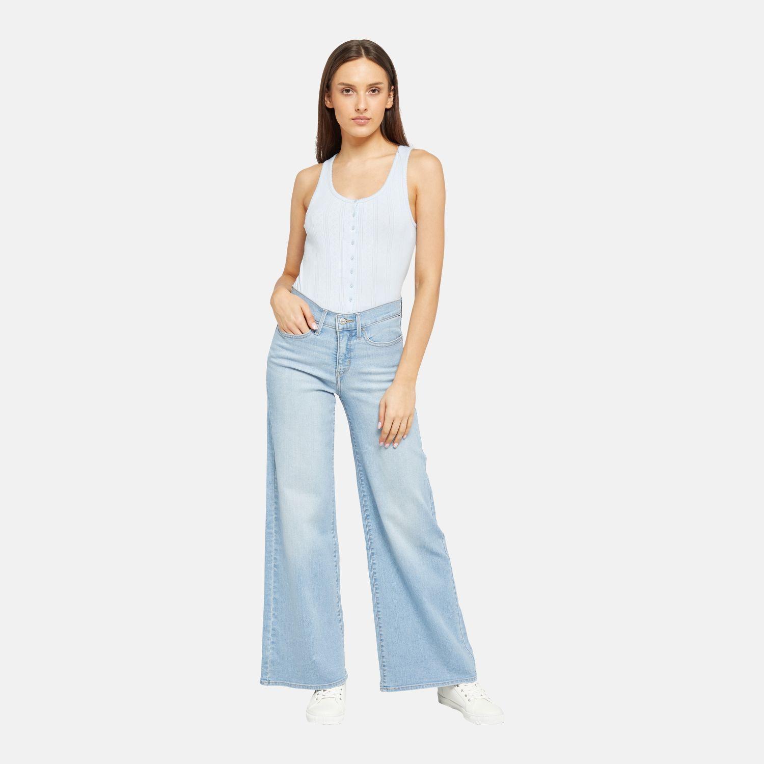 Jeans Mujer 318 Shaping Wide Leg Celeste Levis 001PZ-0004-0