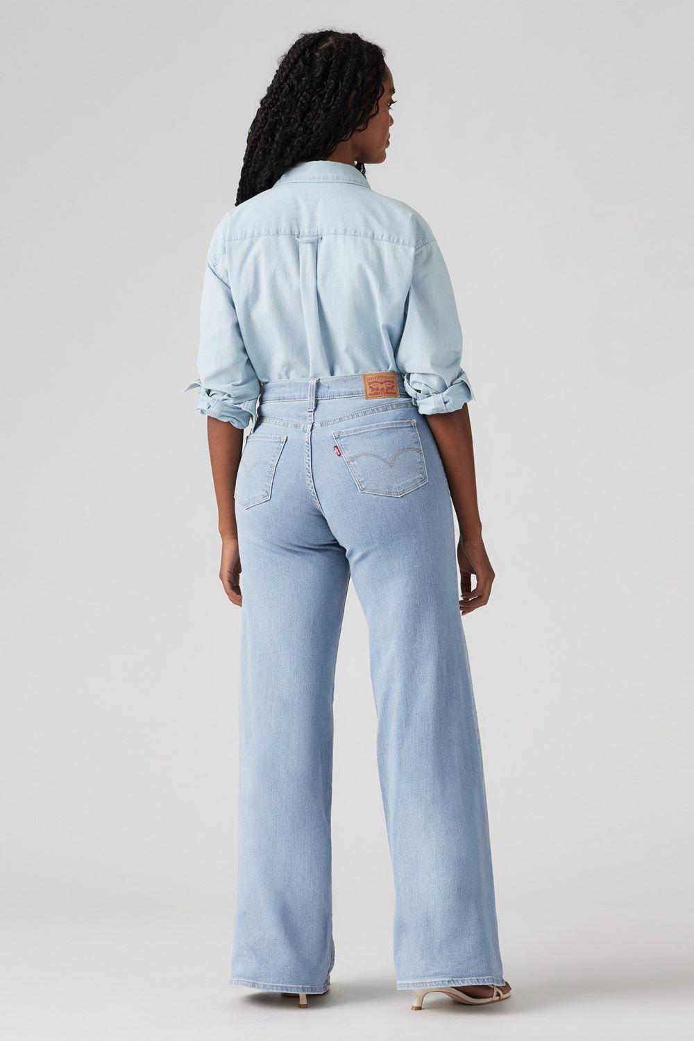 Jeans Mujer 318 Shaping Wide Leg Celeste Levis 001PZ-0004-2