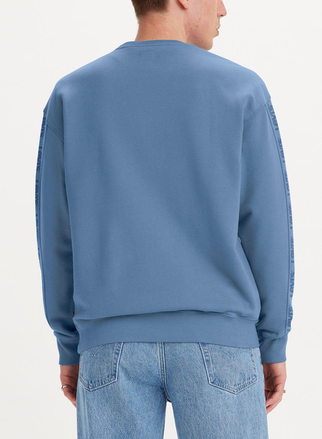 Polerón Hombre Relaxd Graphic Crew Azul Levis 38712-0126-1