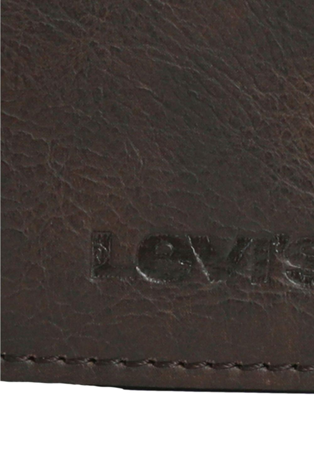 Billetera Hombre Trifold Café Levis 87524-0109-3