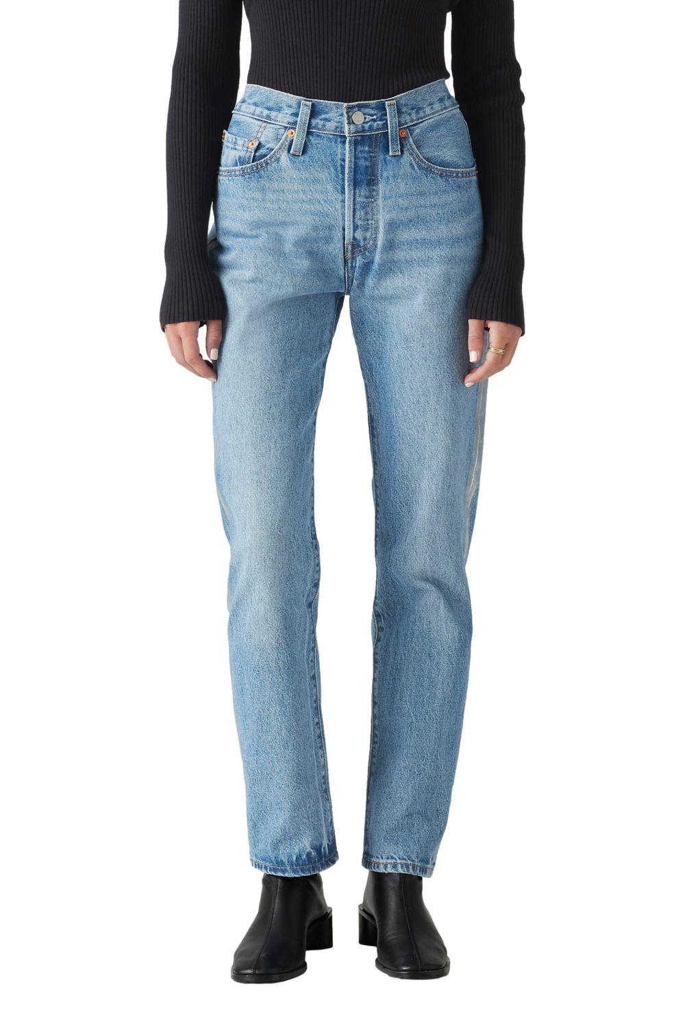 Jeans Mujer 501 Azul Levis 12501-0537-0