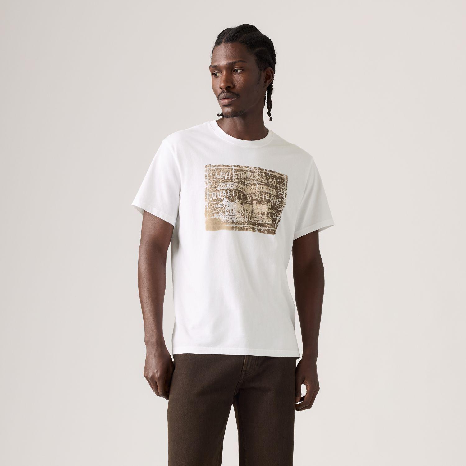Polera Hombre Ss Relaxed Fit Tee Blanco Levis 16143-2608-0