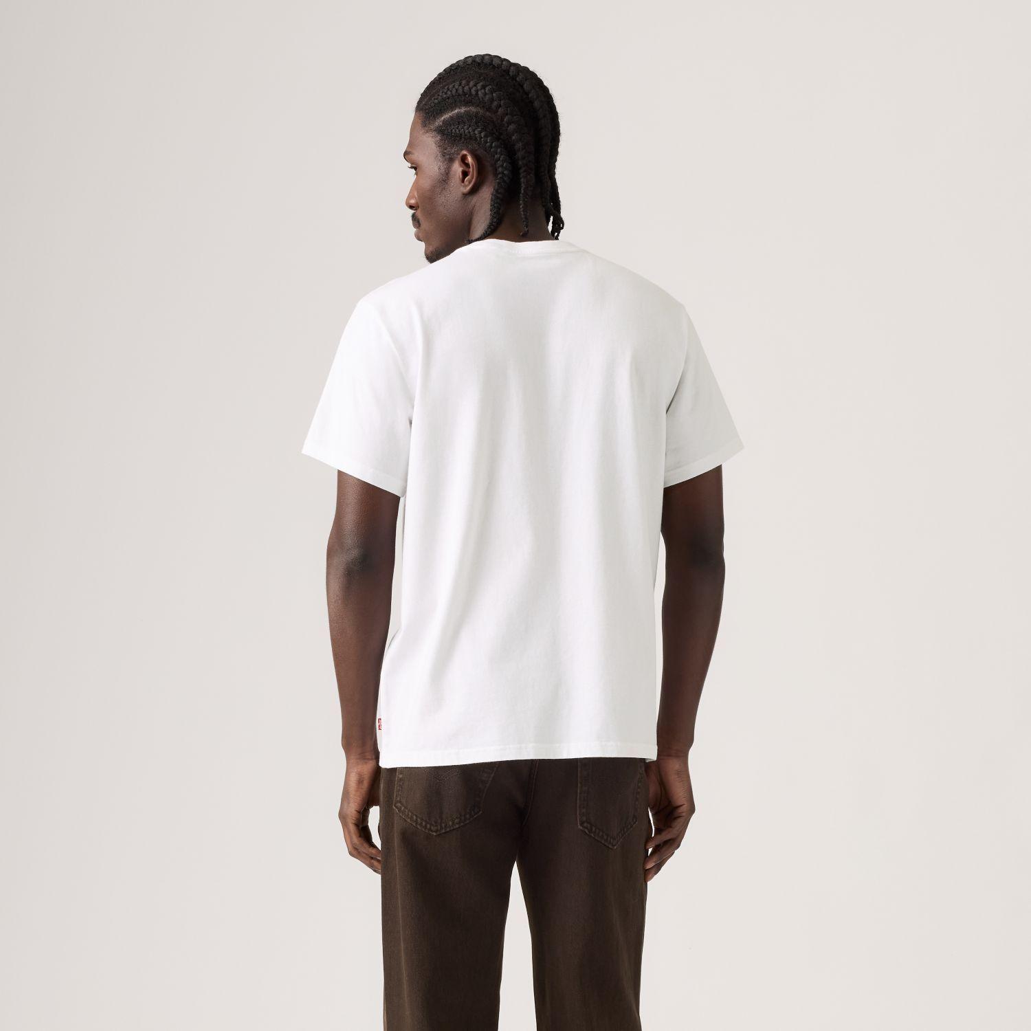 Polera Hombre Ss Relaxed Fit Tee Blanco Levis 16143-2608-1