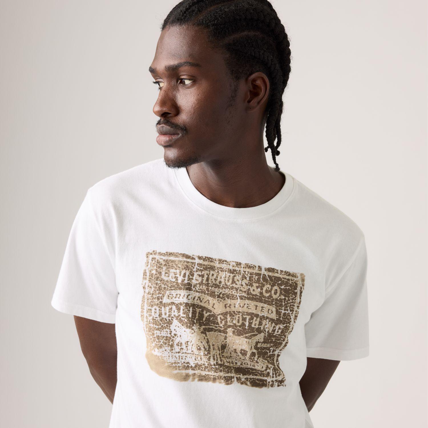 Polera Hombre Ss Relaxed Fit Tee Blanco Levis 16143-2608-3