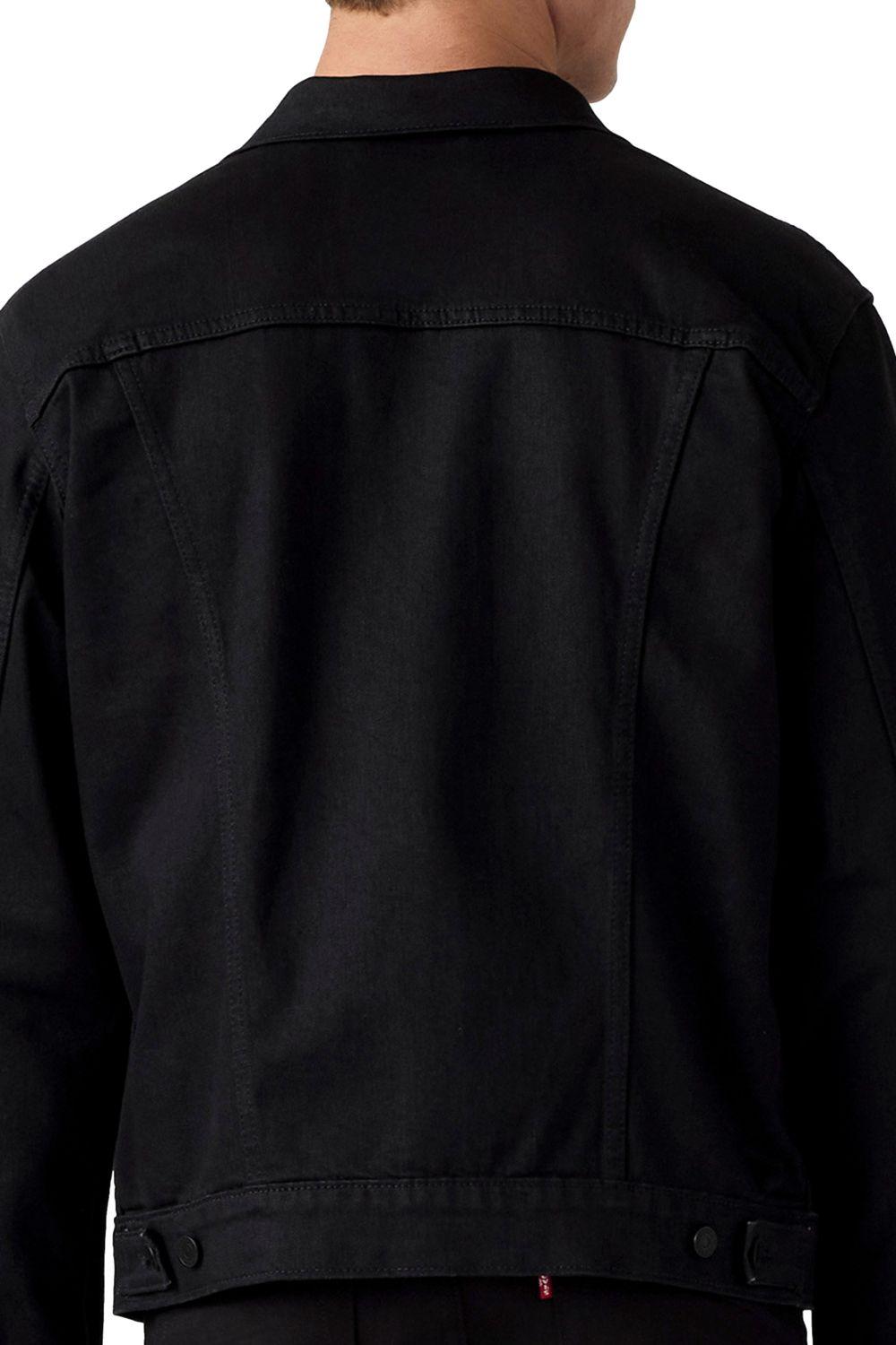 Chaqueta Hombre Regular Fit Trucker Negro Levis 72334-0403-3