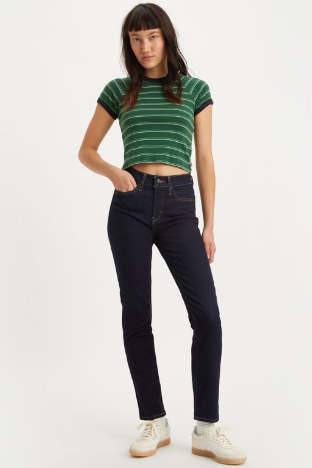 Jeans Mujer 312 Shaping Slim Azul Levis 19627-0216-4
