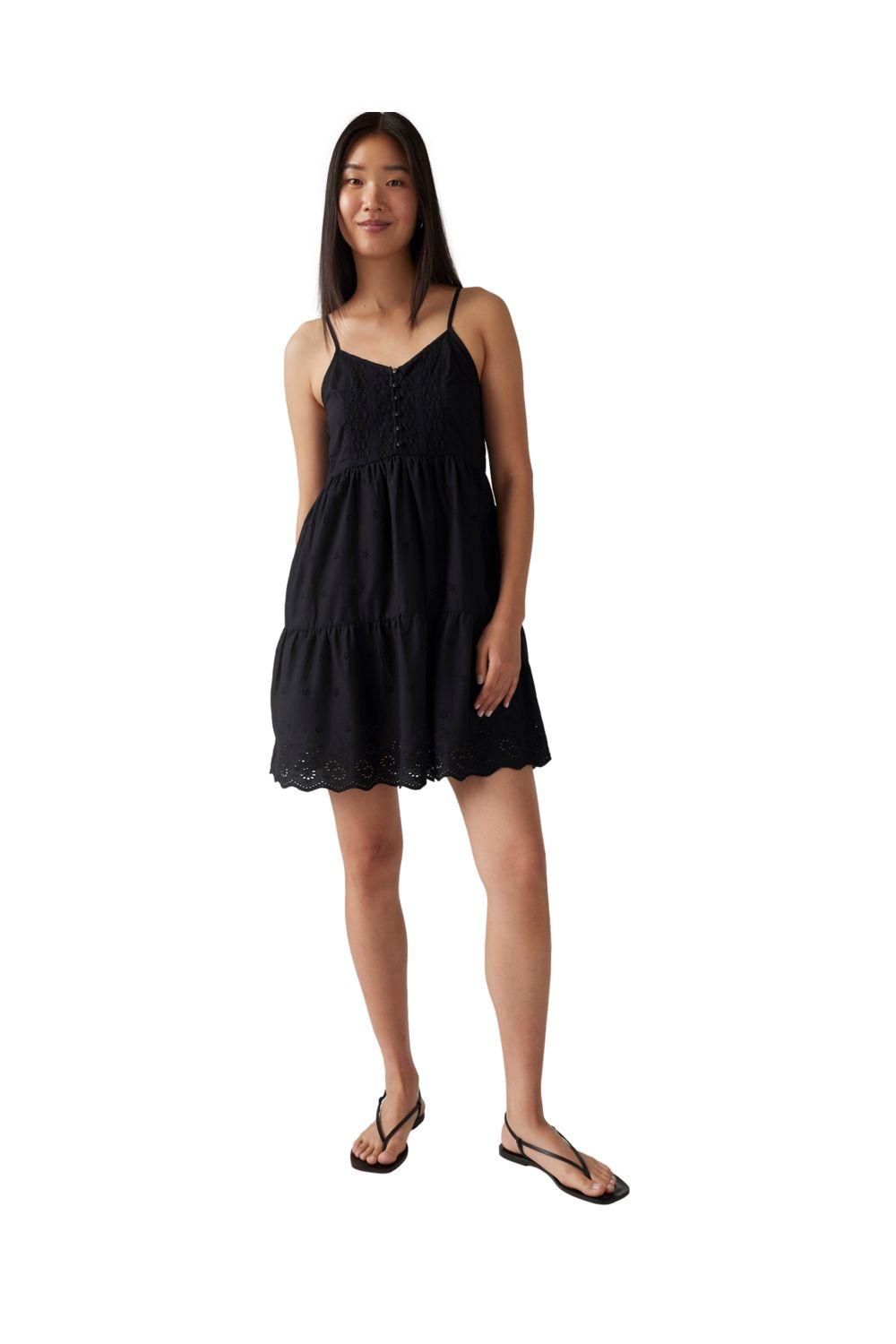 Vestido Mujer Cora Mini Dress Negro Levis 001RJ-0001-2
