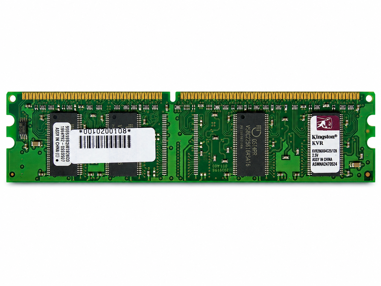 Memoria RAM 128MB DDR1 266MHz DIMM Repuesto PC-0